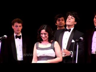 Harvard University sang for Delhi