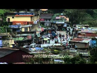 View of Munnar hill station : Kerala