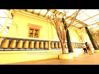 Exteriors of the Mcleodganj Monastery - Time Lapse