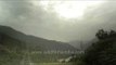 Clouds passing over the Kashmir valley - Time lapse