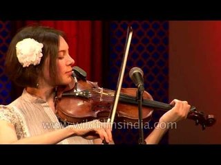 Dmitri Shikardin performing with Alexey Belkin, luliia Usova and Timur Sigidin at ICCR