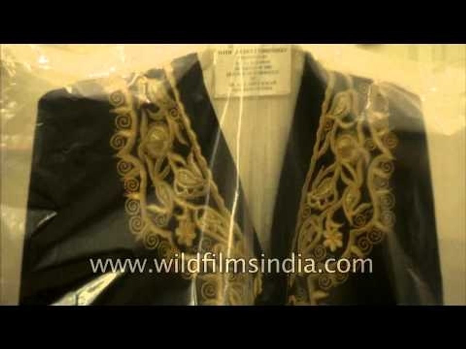 Historical artefacts inside Rashtrapati Bhavan museum