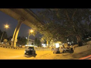 Life in a Metro: Under the Kailash Colony Metro Station