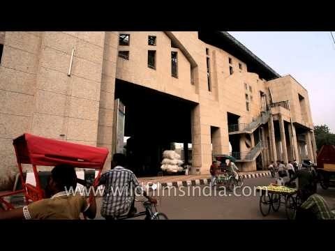 Rickshawstand outside Keshav Puram metro station