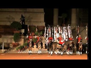 President's bodyguards on their mounts