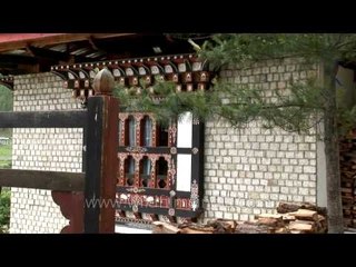 A beautiful Bhutia House in Bumthang District of Bhutan