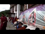 The Thangkha displayed at Kurjey Festival in Bamthang