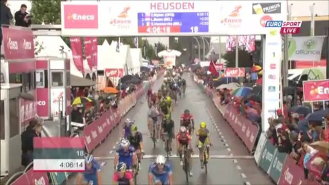 ENECO'da harika finiş | İkinci etabın galibi Zdeněk Štybar