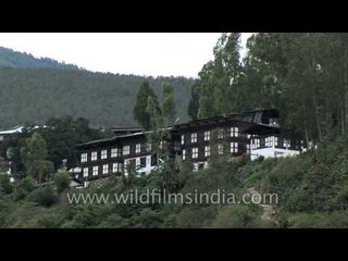 Traditional Bhutanese monastery in Bhutan