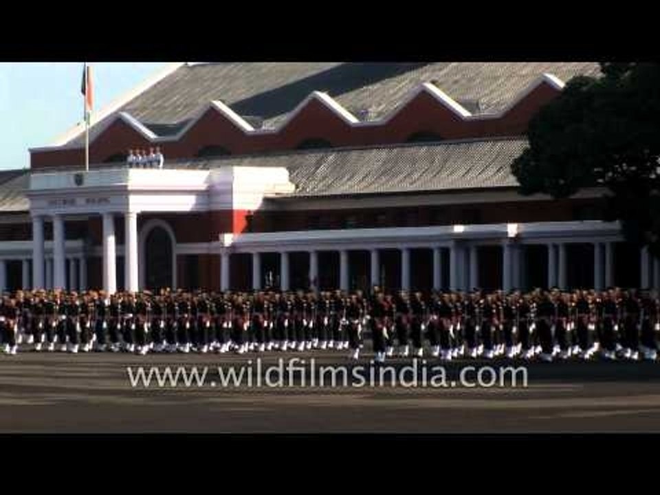 Trumpet calls and flag parades: At the IMA