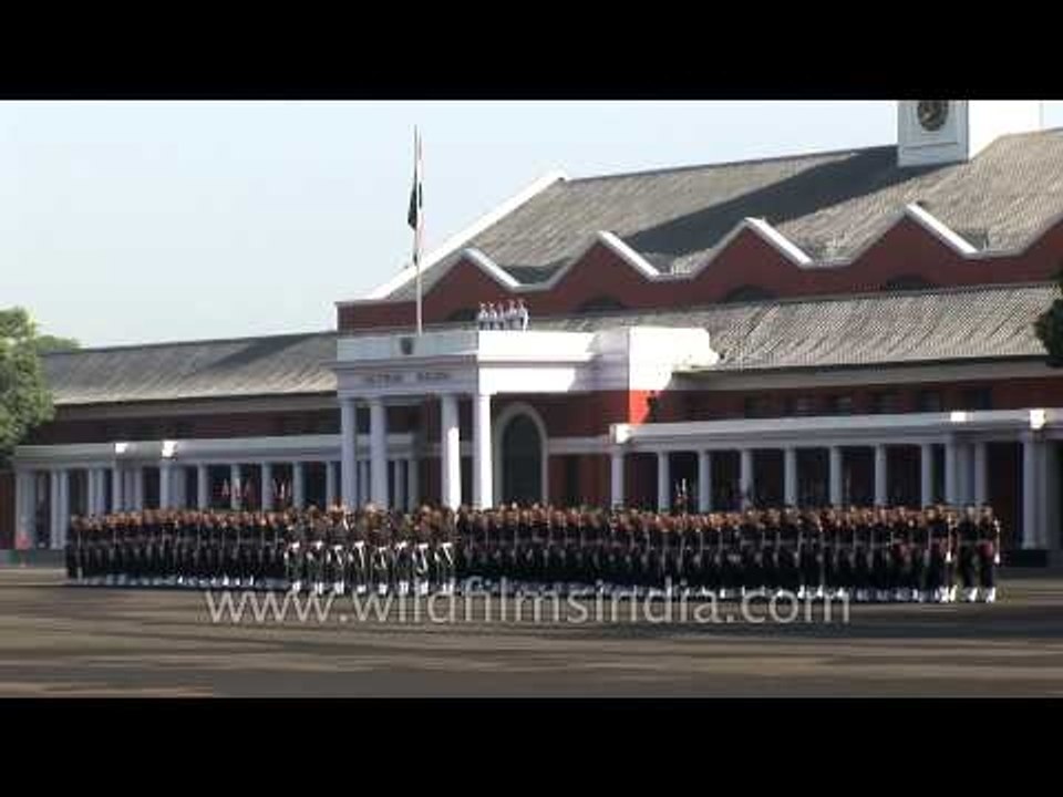 Parade commences at IMA