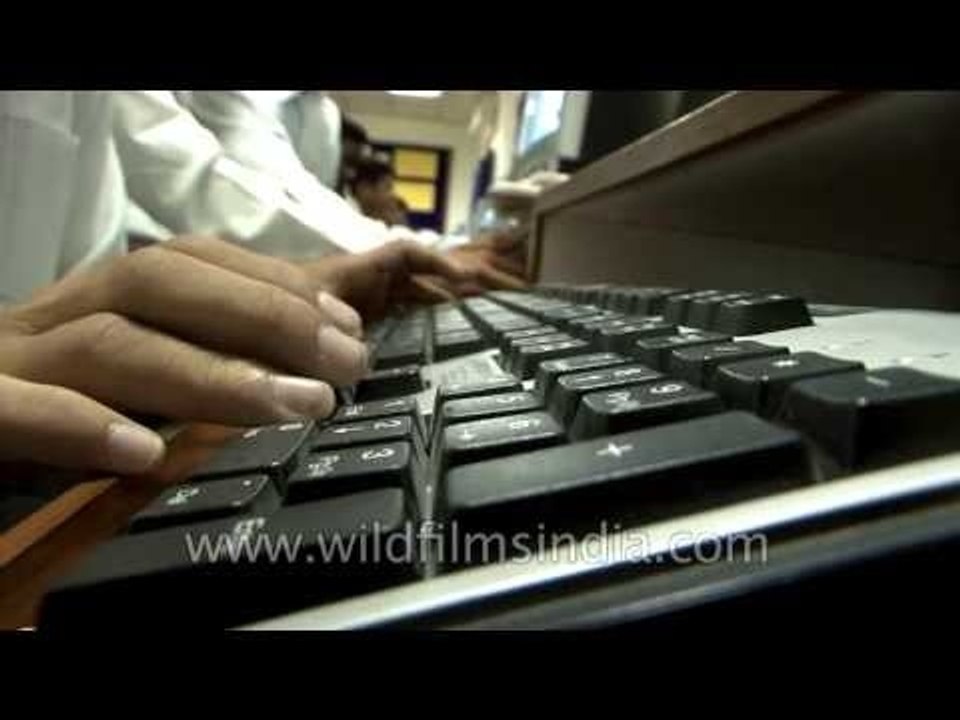 Cadets to Officers: Cadets at IMA work on computers