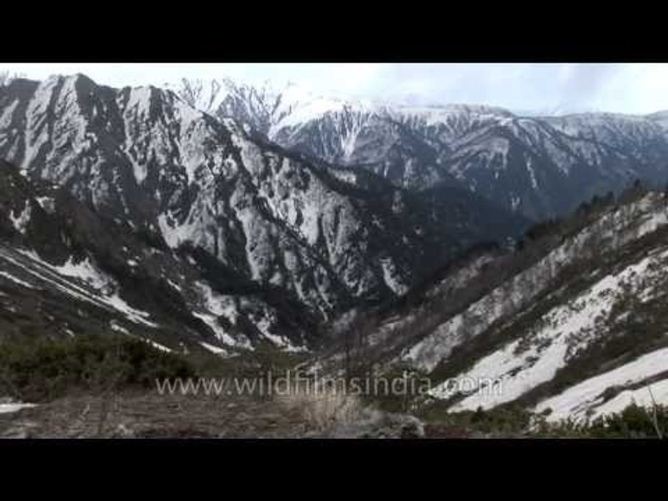 An amazing view of ranges near Dayara from Darwa Top high above Dodital