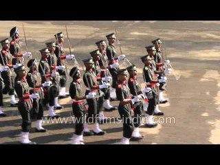 Military cadets passing out ceremony