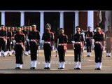 Cadet Line up: At the Indian Military Academy passing out parade