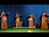 Rung children perform folk dance during Kangdali festival