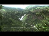 Attukal waterfall located in south India, Kerala