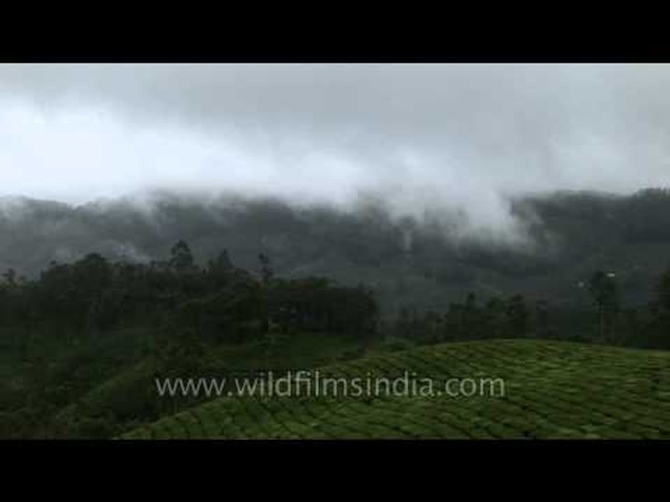 Timelapse of moving clouds