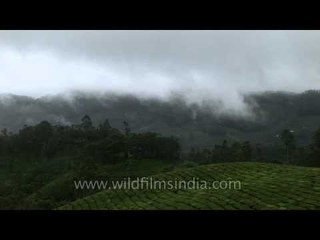 Timelapse of moving clouds