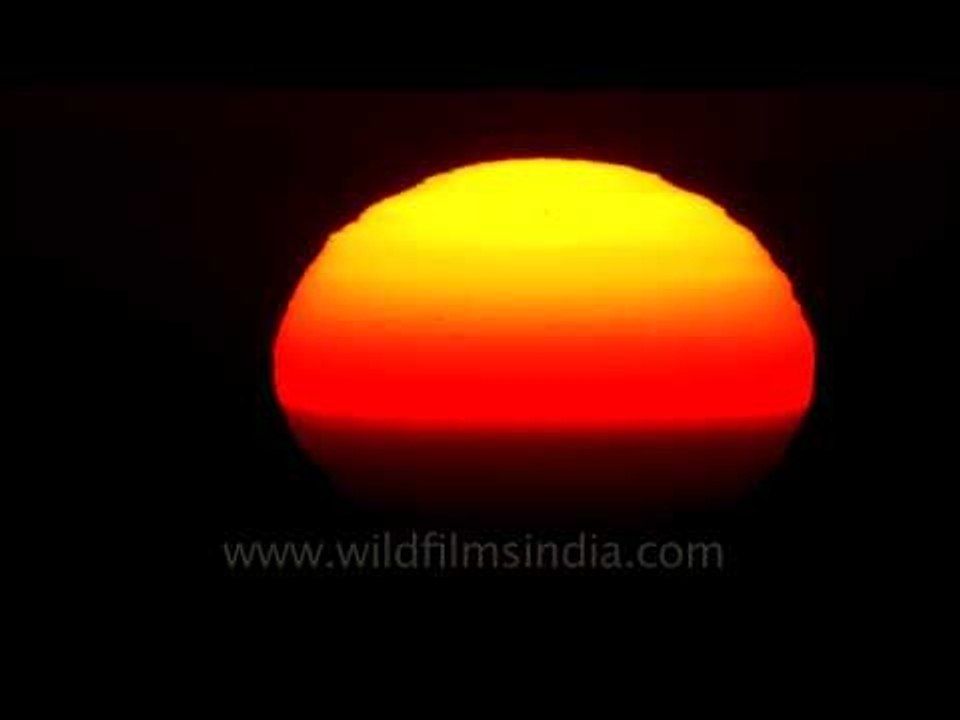 Beautiful sunset at Landour