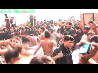 A terrifying sight-Muharram