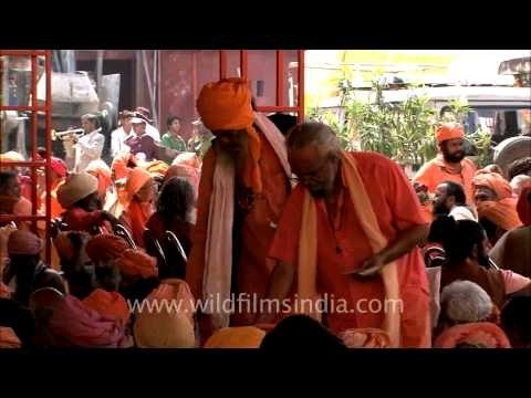 Samashti Bhandara organised by Shri Panch Dashnaam Juna Akhara during Maha Shivratri