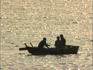 Boating at Pong dam