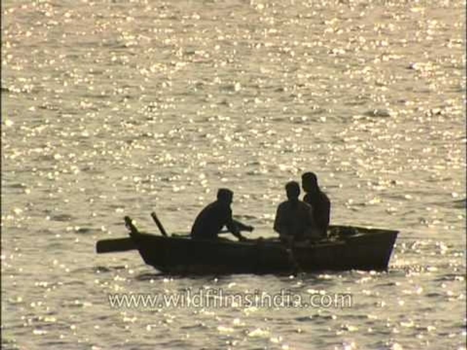 Boating at Pong dam