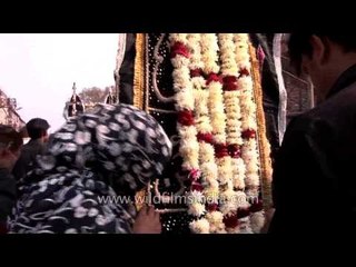 Offering prayers at Muharam