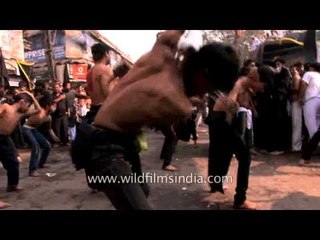 A ritual of self thrashing-Muharram