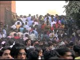 Muslim devotees gathered at Imambara on the occasion of Muharram