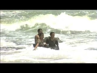 A day in the beach: Kanyakumari