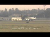 Jet Airways flight take off from T3 of IGI Airport
