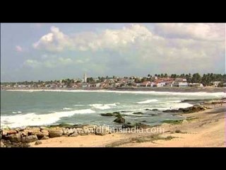 A beach in Kanyakumari