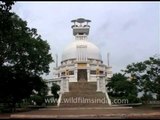 Shanti Stupa, Dhauligiri: Buddhist Site in Orissa