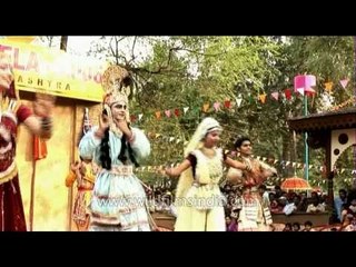 "Holi hai" performance at Surajkund craft mela