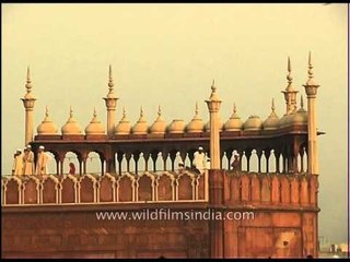 Namaz time at Jama Masjid