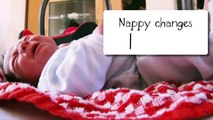 24 Hours with a newborn baby