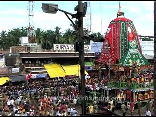 The Lord Jagannath Rathyatra, began