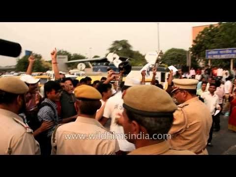 Citizens condemning the rape of 5 year old Masoom at AIIMS