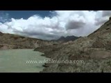 The confluence of River Indus and River Zanskar