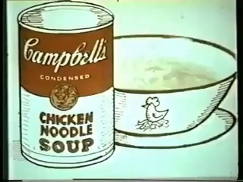1967 ANIMATED CAMPBELL'S CHICKEN SOUP COMMERCIAL