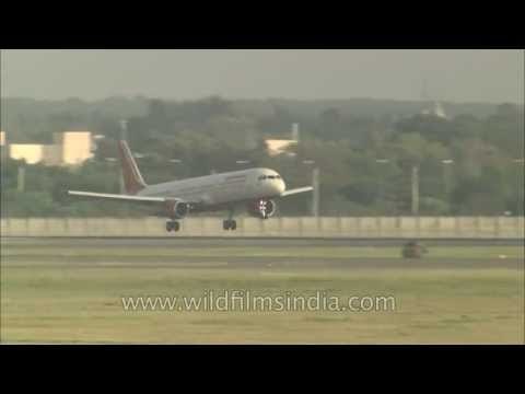 Delhi airport sees hundreds of landings each day!