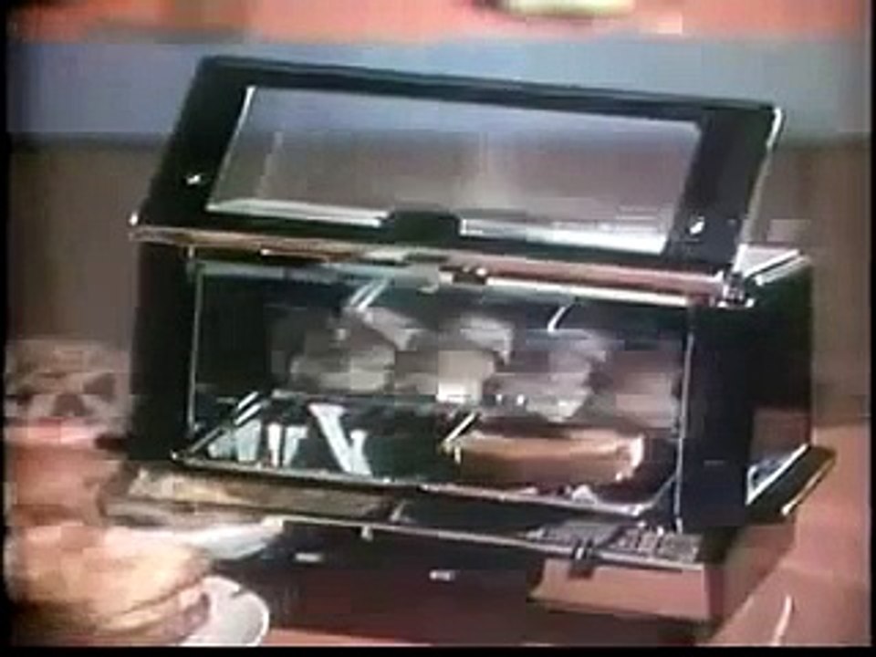1966 GENERAL ELECTRIC TOASTER OVEN COMMERCIAL TOAST R OVEN AS THEY CALLED IT IN 1966