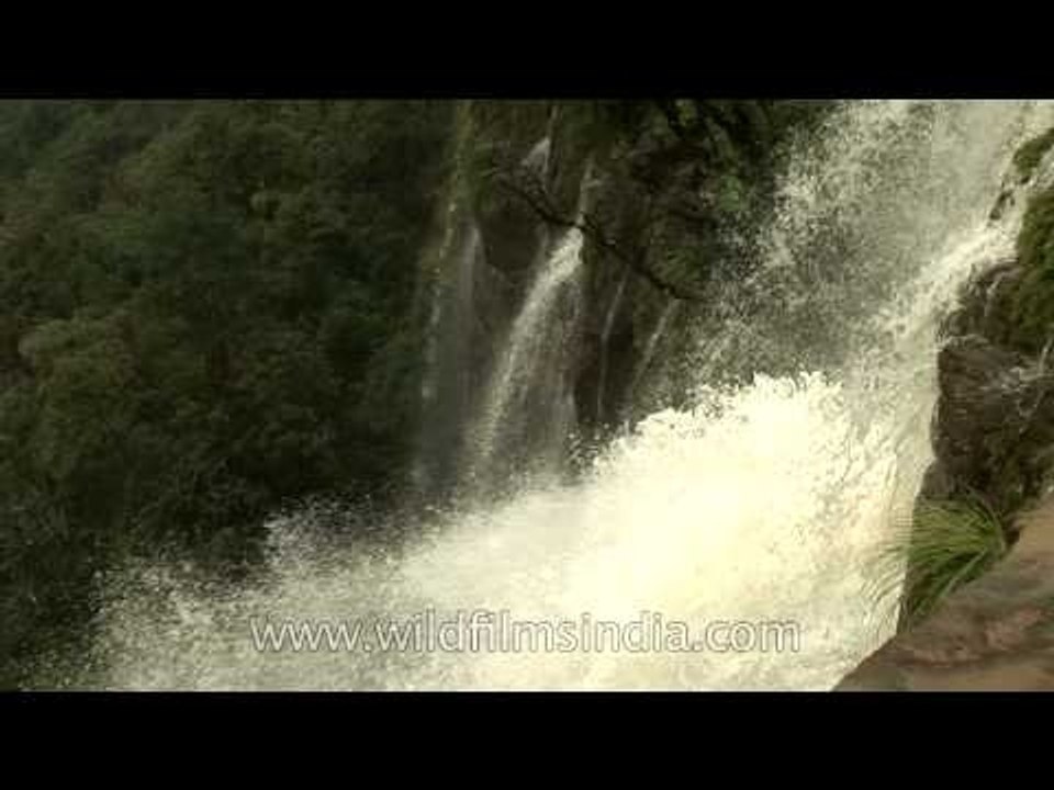 Cherrapunji - Misty sprays from a multitude of Waterfalls