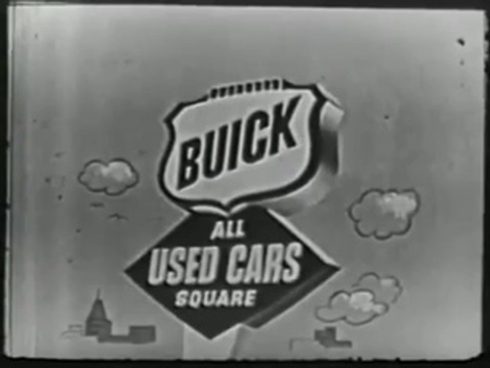 BUICK USED CAR DEALER 1953 AIRING