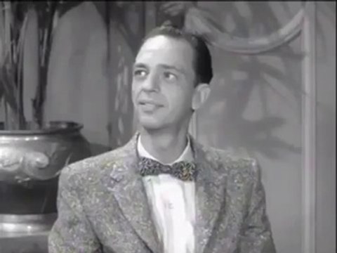 ANDY GRIFFITH & KNOTTS COMMERCIAL ~ DON ORDERS POST GRAPE NUT FLAKES AT A FRENCH RESTAURANT