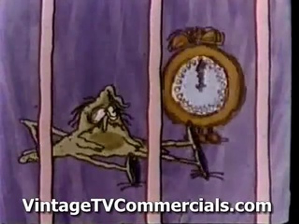 Animated 1980's Pepto TV Commercial