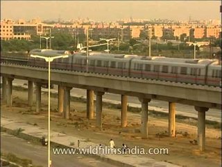 Delhi Metro, India's first modern public transportation system