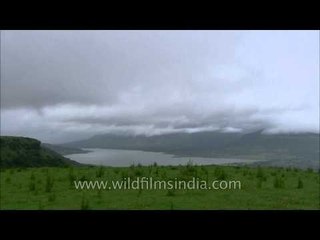 Time lapse of clouds over Kaas lake